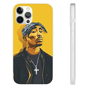 TuPac Outfit - Aesthetic Vibes Tupac Shakur Awesome Yellow iPhone 12 Case