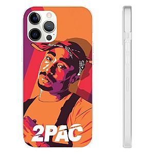 TuPac Outfit - Multi-Color Tupac Shakur Hip-Hop Art Cool iPhone 12 Case