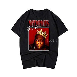 Biggie Smalls T-shirt - Loose Cotton Fashion T-shirts