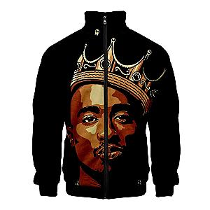 Tupac Jacket - Mens Long Sleeve Rapper Tupac Jackets