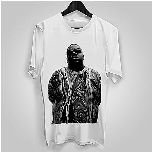 Biggie Smalls Outfit - BIGGIE SMALL Hip Hop Graphic Cotton T-Shirt