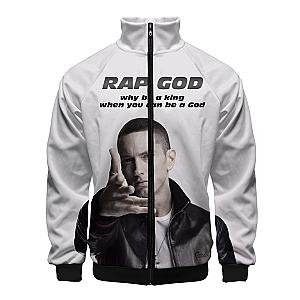 Eminem Jacket - Popular Rap Singer Eminem Zipper Jacket 3D Print Clothes