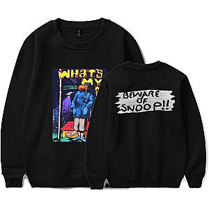 Snoop Dogg Outfit - Beware Of Snoop Snoop Doggy Dogg Print Sweatshirt