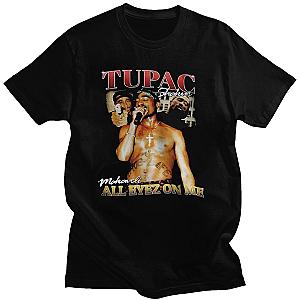 Tupac T-Shirts - Summer Clothing Short Sleeve Tee Shirts