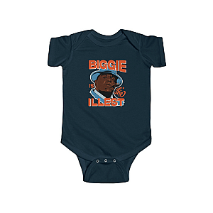 Biggie Smalls Outfit - Biggie Is The Illest Hip-Hop Rapper Dope Newborn Bodysuit