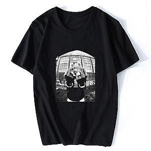 Tupac Outfit - Cotton Fashion Mens Black Tupac 2Pac T-shirt