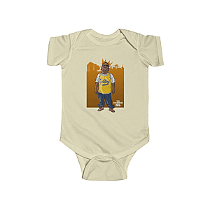 Biggie Smalls Outfit - Brooklyn Badboy The Notorious Big Cartoon Art Baby Clothes