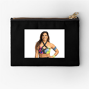 Smiling Strength Raquel Rodriguez Zipper Pouches