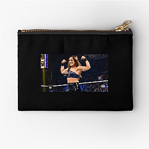 Confident Warrior Raquel Rodriguez Zipper Pouches