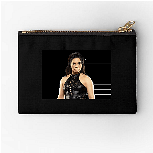 Back Muscles Star Raquel Rodriguez Zipper Pouches