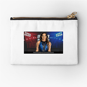 Towering Athlete Raquel Rodriguez Zipper Pouches