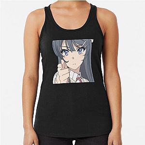 Mai Sakurajima - Rascal Does Not Dream of Bunny Girl Senpai Racerback Tank Top