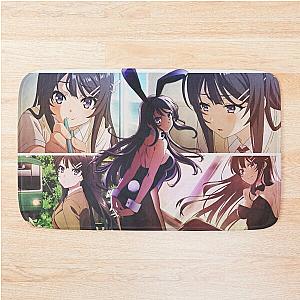 Mai Sakurajima Rascal Does Not Dream of Bunny Girl Senpai Bath Mat