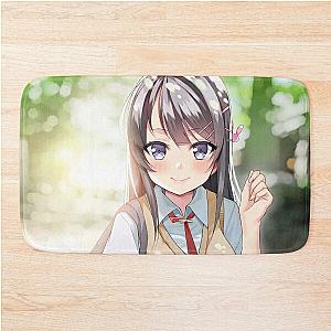 Mai Sakurajima Rascal Does Not Dream of a Girl Artwork Bath Mat