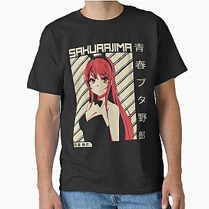 Mai Sakurajima - Rascal Does Not Dream of Bunny Girl Sempai Anime Shirt - Perfect Gift Classic T-Shirt