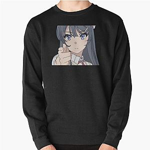 Mai Sakurajima - Rascal Does Not Dream of Bunny Girl Senpai Pullover Sweatshirt