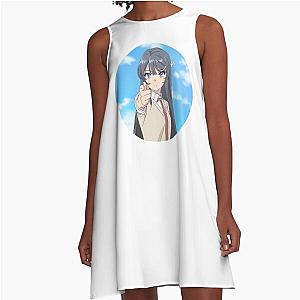 Sakurajima Mai - Rascal Does Not Dream of Bunny Girl Senpai A-Line Dress