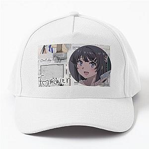 Rascal Does Not Dream of Bunny Girl Baseball Cap