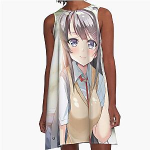 Mai Sakurajima Rascal Does Not Dream of a Girl Artwork A-Line Dress