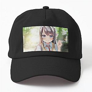 Mai Sakurajima Rascal Does Not Dream of a Girl Artwork Dad Hat