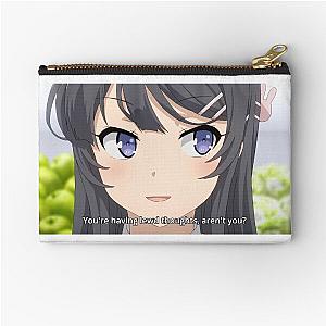 Rascal Does Not Dream of Bunny Girl Senpai Zipper Pouch