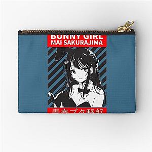 Bunny Girl Anime - Rascal Does Not Dream of Senpai Zipper Pouch