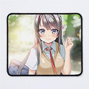 Mai Sakurajima Rascal Does Not Dream of a Girl Artwork Mouse Pad