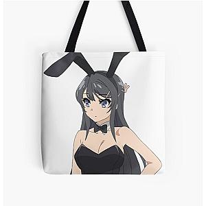 Mai Sakurajima - Rascal Does Not Dream of Senpai Tote Bag