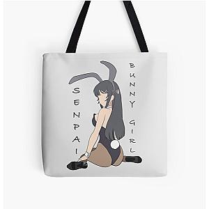 Rascal Does Not Dream of Bunny Girl Senpai - Mai All Over Print Tote Bag