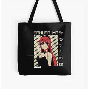 Mai Sakurajima Rascal Does Not Dream Of Bunny Girl Sempai Anime All Over Print Tote Bag