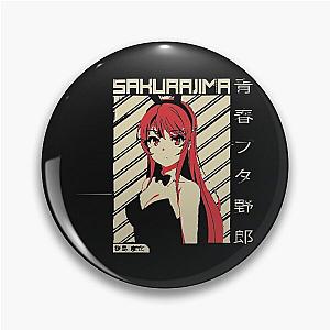 Mai Sakurajima T-Shirt Mai Sakurajima Rascal Does Not Dream Of Bunny Girl Sempai Anime Pin