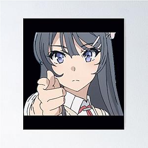 Mai Sakurajima - Rascal Does Not Dream of Bunny Girl Senpai Poster