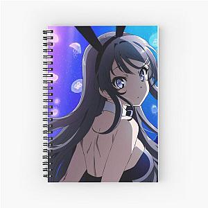 Rascal Does Not Dream of Senpai Spiral Notebook