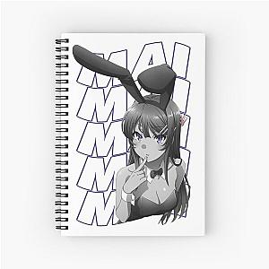 Rascal Does Not Dream of Senpai Spiral Notebook