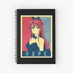 Mai Sakurajima Rascal Does Not Dream Of Bunny Girl Sempai Tshirt Notebook