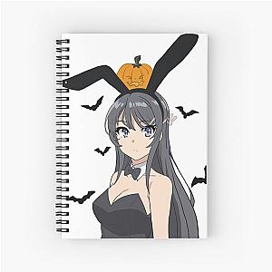 Rascal Does Not Dream of Bunny Girl Senpai - Mai Spiral Notebook