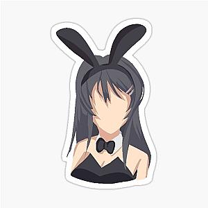 Rascal Does Not Dream of Bunny Girl Senpai Mai Sakurajima Sticker