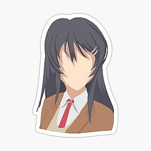 Rascal Does Not Dream of Bunny Girl Mai School Uniform Sticker