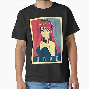 Mai Sakurajima Political Rascal Does Not Dream Of Bunny Girl Sempai Anime Shirt Classic T-Shirt