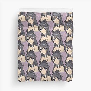 Rascal Does Not Dream of Bunny Girl Senpai Mai Sakurajima Duvet Cover