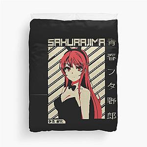 Mai Sakurajima Rascal Does Not Dream Of Bunny Girl Sempai Anime Duvet Cover