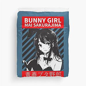 Bunny Girl Anime - Rascal Does Not Dream of Senpai Duvet Cover