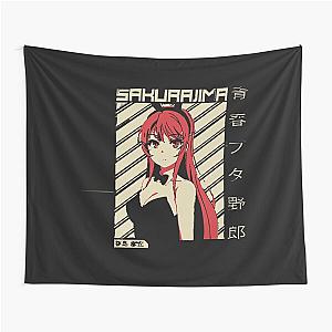 Mai Sakurajima T-ShirtMai Sakurajima Rascal Does Not Dream of Bunny Girl Sempai Anime Tapestry