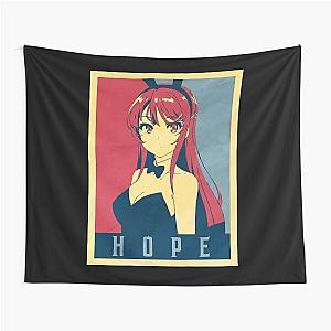 Mai Sakurajima "Rascal Does Not Dream of Bunny Girl Sempai" T-shirt Tapestry