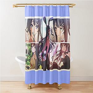 Mai Sakurajima - Rascal Does Not Dream Of Bunny Girl Senpai Shower Curtain