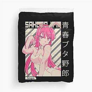 Mai Sakurajima - RASCAL DOES NOT DREAM OF BUNNY GIRL SENPAI Duvet Cover