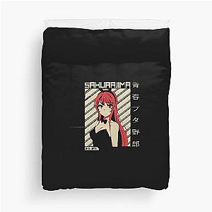 Mai Sakurajima - Rascal Does Not Dream Of Bunny Girl Sempai  Anime  Duvet Cover