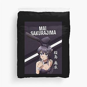 Mai Sakurajima - Seishun Buta Yarou wa Bunny Girl Senpai no Yume wo Minai  Rascal Does Not Dream Of Bunny Girl Senpai Duvet Cover