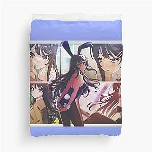 Mai Sakurajima - Rascal Does Not Dream of Bunny Girl Senpai Duvet Cover