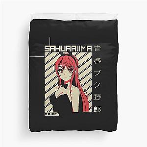 Mai Sakurajima - Rascal Does Not Dream Of Bunny Girl Sempai  Anime Shirt T-Shirt Duvet Cover